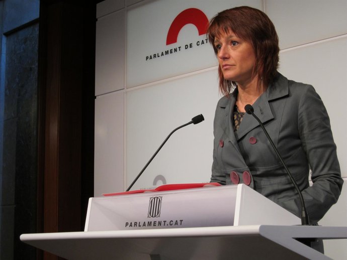 La Portavoz Parlamentaria Del PSC, Laia Bonet