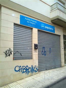 Nota De Prensa Ataque Sede PP Peligros