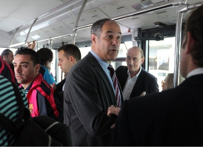 Andoni Zubizarreta En El Aeropuerto De El Prat