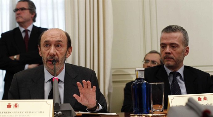 Pérez Rubalcaba y Antonio Camacho