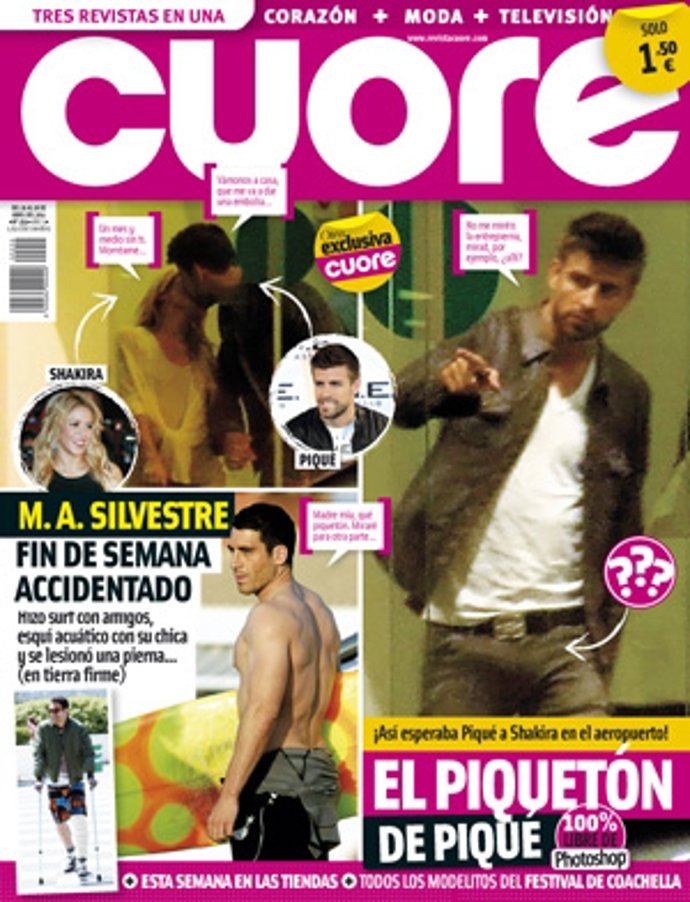 Poratada De Cuore Con El 'Piquetón De Piqué'