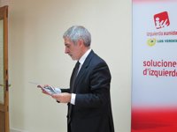 Llamazares anuncia "todo tipo de iniciativas" para que la liberación de Manu Brabo tenga lugar "cuanto antes"