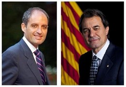 Francisco Camps Y Artur Mas.