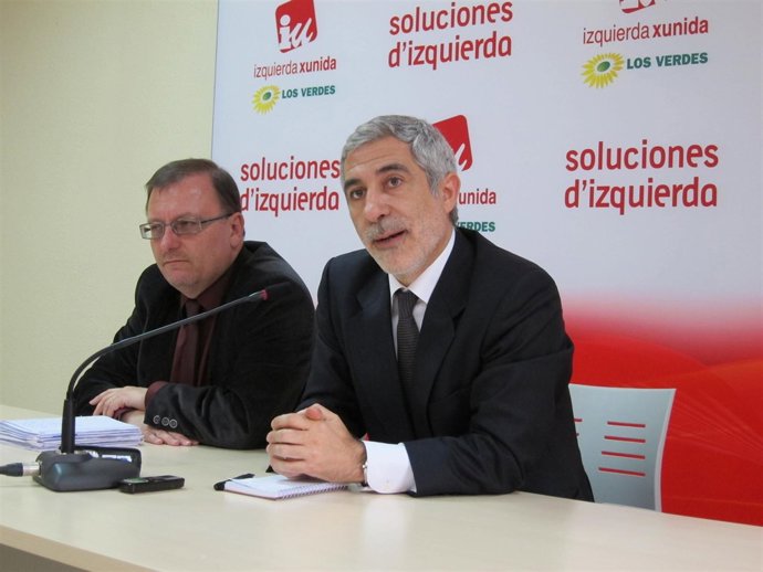 Gaspar Llamazares Y Jesús Iglesias