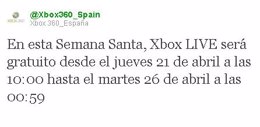 Anuncio De Xbox 360 Por Twitter Xbox 360 España 
