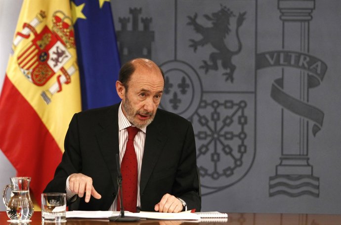 Alfredo Pérez Rubalcaba, En El Consejo De Ministros