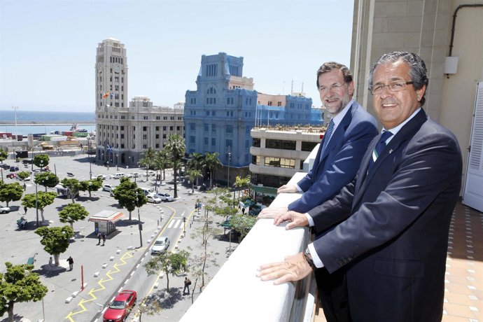 Alarcó Agradece A Mariano Rajoy Su Compromiso Y Apoyo A Canarias