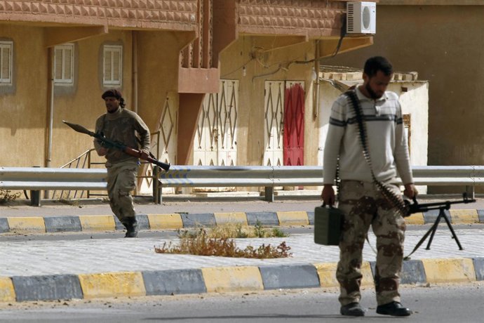 Rebeldes Libios Combaten En Las Calles De Misrata