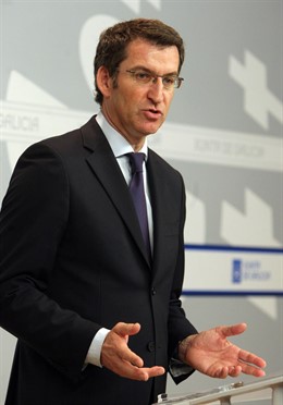 O PRESIDENTE DA XUNTA OFRECE A ROLDA DE PRENSA POSTERIOR AO CONSELLO DA XUNTA