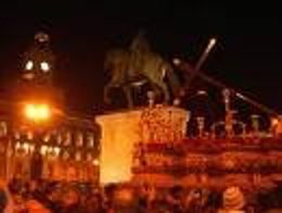 Una Imagen Del Cristo En La Procesión De 2010