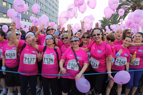 Participantes De La Carrera De La Mujer