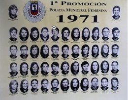 Primera Promición Femenina De La Policía Municipal De Madrid