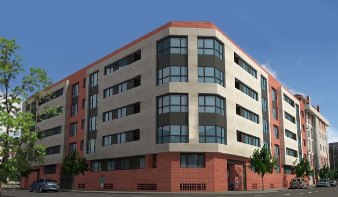 Infografía del edificio. 