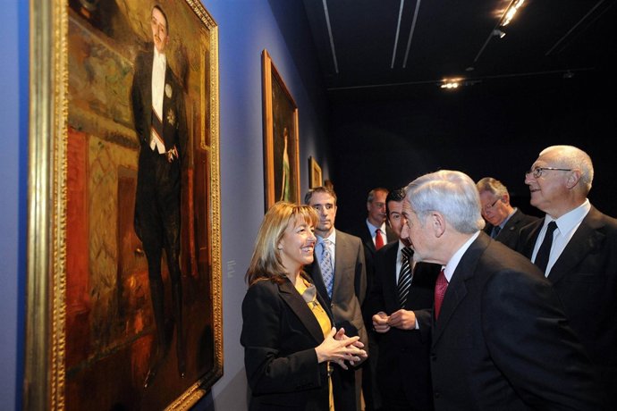 Inauguración En El Centre Del Carme De La Muestra 'Retratos De La Belle Epoque'