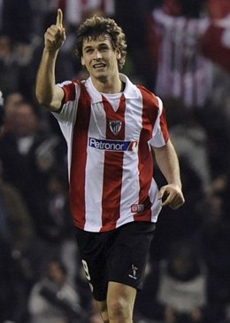 Primer plano de Fernando Llorente