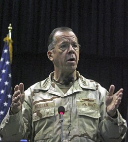 El jefe del Estado Mayor estadounidense, el almirante Mike Mullen