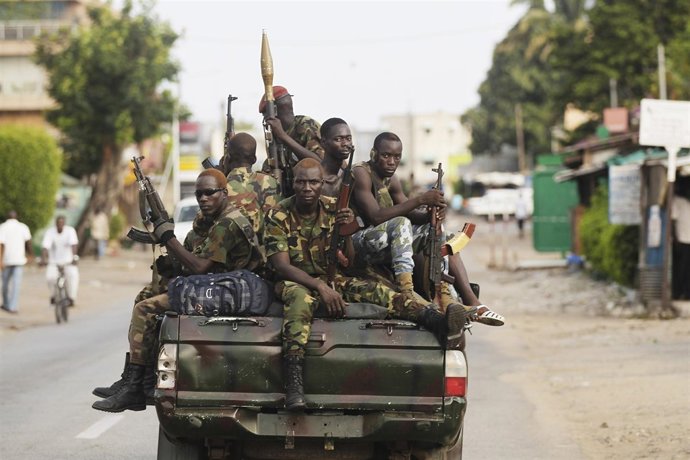 Tropas Gubernamentales Del Presidente Marfileño Ouattara