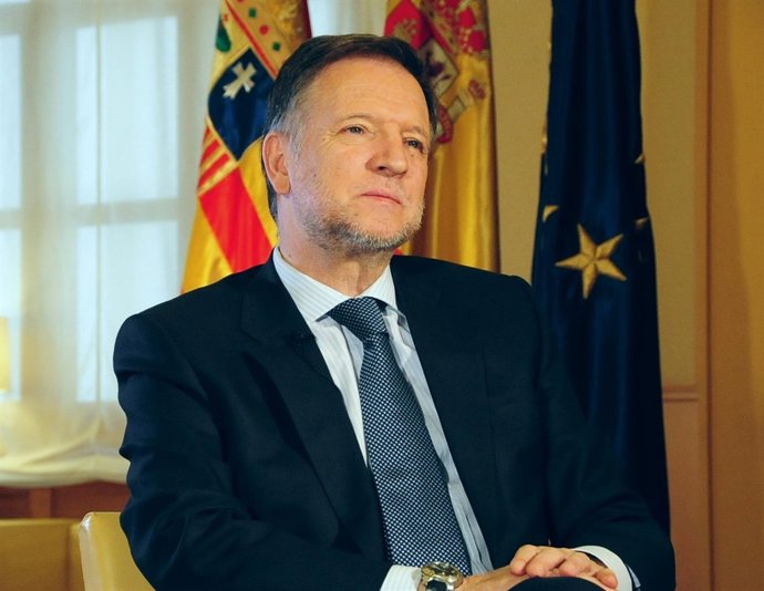 El Presidente De Aragón, Marcelino Iglesias