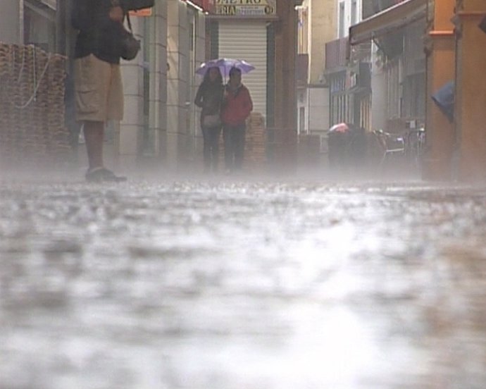 Hosteleros afectados por la lluvia