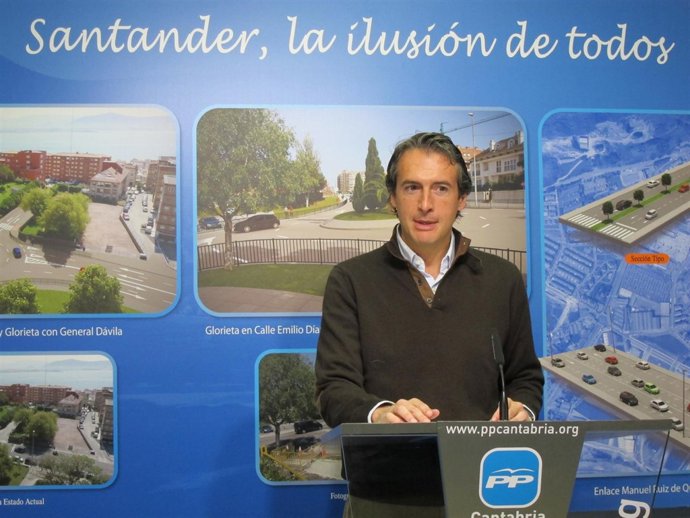 De la Serna, alcalde y candidato del PP en Santander. 