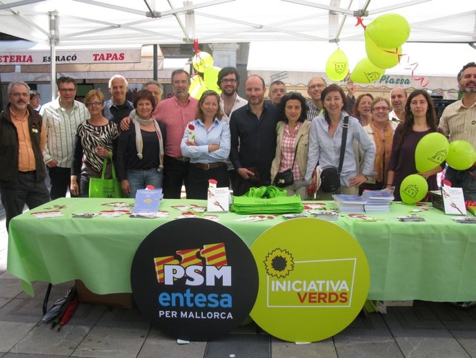Stand De PSM-Iniciativa Verds-Entesa 