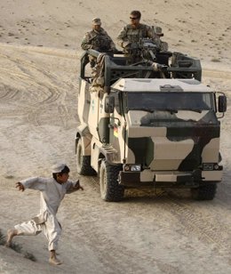 Soldados de la ISAf en Afganistán 