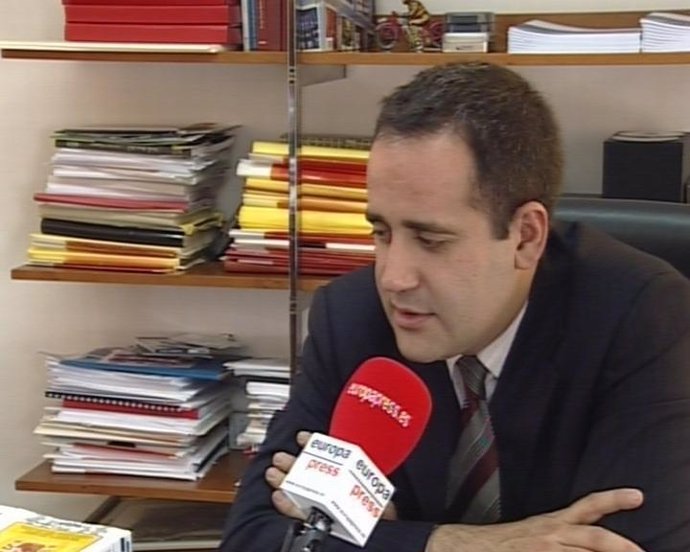 Jorge Alarte Durante La Entrevista