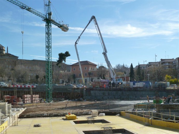 Obra en una construccion 