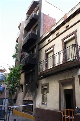 Incendio En L'hospitalet De Llobregat