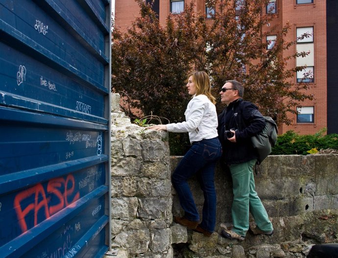 Gómez de Diego se asoma a las obras 