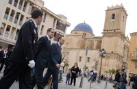 Alarte destaca que la procesión de Las Aleluyas de Elche es un acto de "alegría y esperanza"