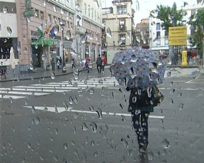 Hosteleros afectados por la lluvia