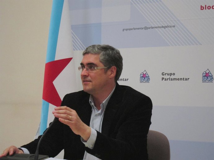 Carlos Aymerich, portavoz del Grupo Parlamentario del BNG