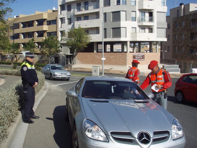 Policía Foral Y Municipal De Tudela Inician Una Campaña De Seguridad Vial.