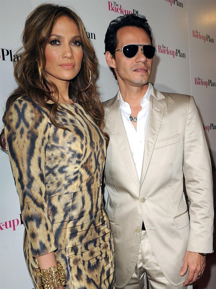 Jennifer Lopez y Marc Anthony 