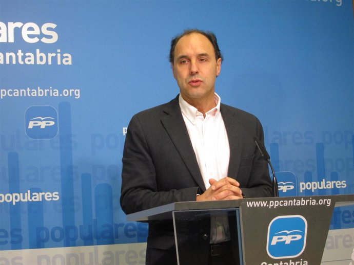 El Presidente Del PP De Cantabria Y Candidato Regional, Ignacio Diego