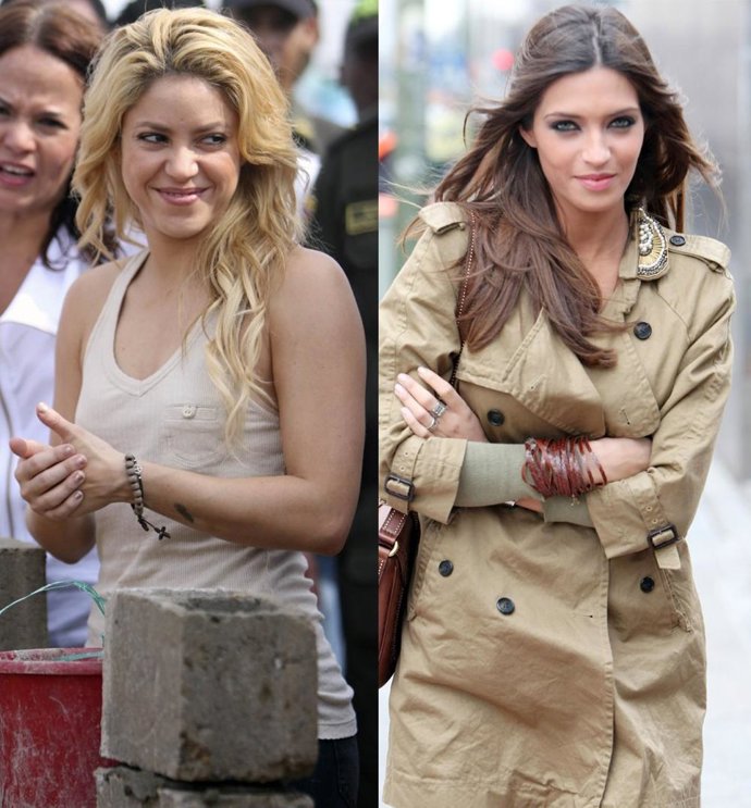 Montaje De Shakira Y Sara Carbonero 