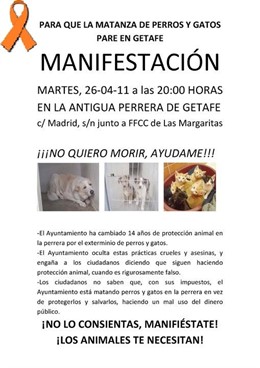 Cartel De La Manifestación