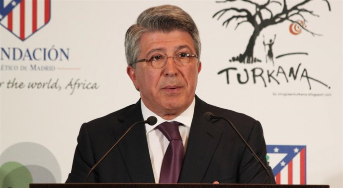 Cerezo - Presidente Atletico De Madrid - Futbol