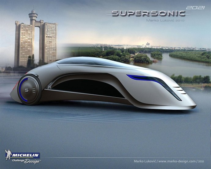 Coche Eléctrico 'Supersonic'