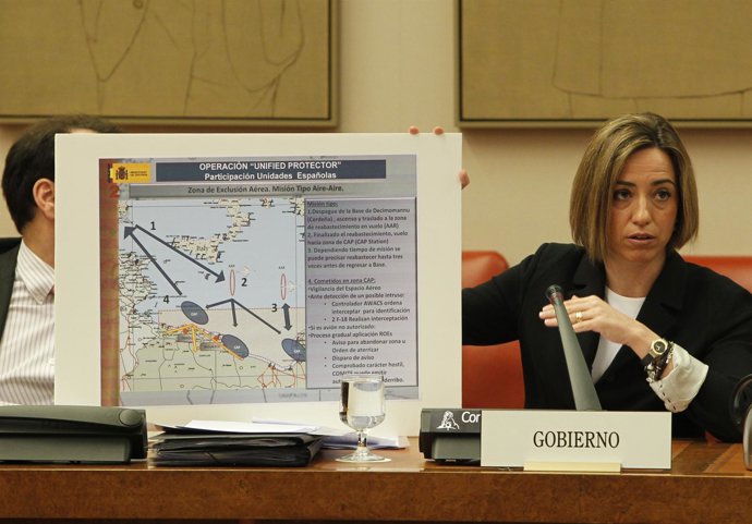 Carmen Chacón, En La Comisión De Defensa