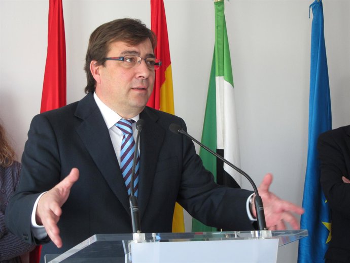 El presidente de la Junta de Extremadura, Guillermo Fernández Vara