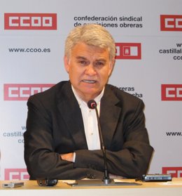 José Luis Gill En Rueda De Prensa CCOO