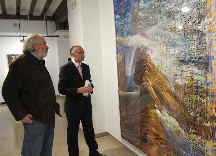 Inauguración Exposición Pablo Ransa En La Diputación De Valladolid