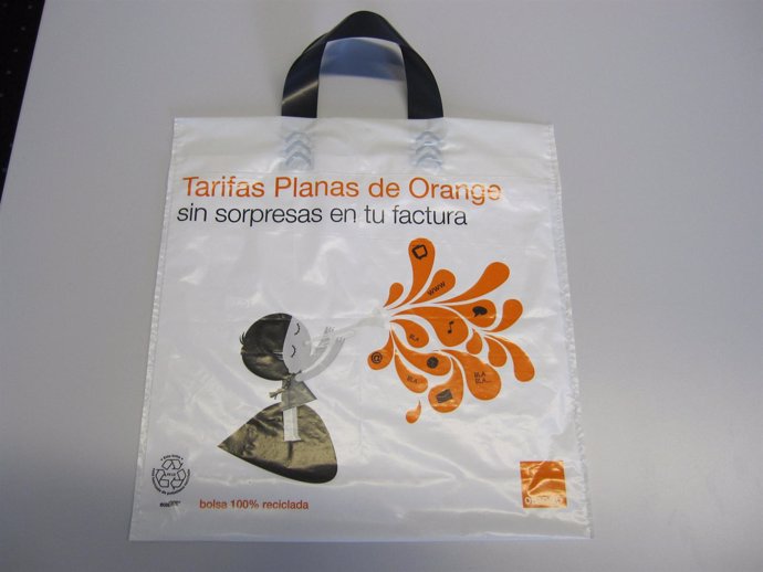 Bolsa ecológica de Orange