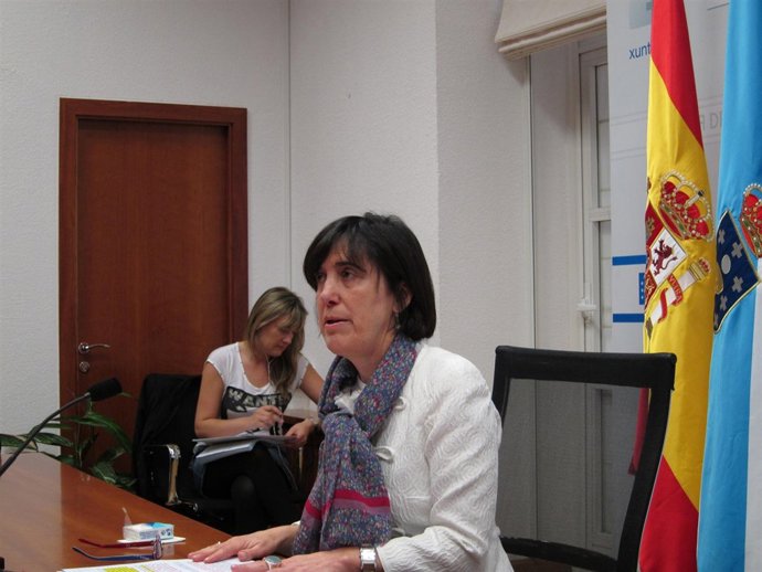 La Secretaria Xeral De La Consellería De Facenda, Rosa Pedrosa