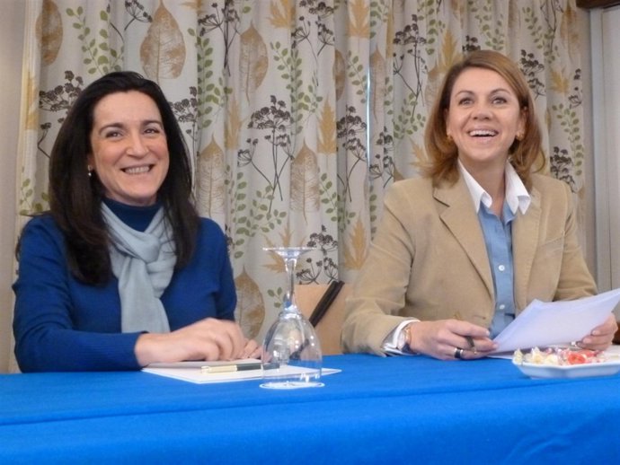 Dolores de Cospedal y Paloma Barredo 