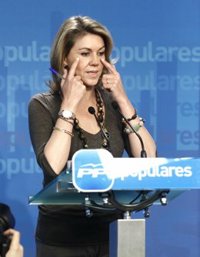 Cospedal cree que la opinión de Aguirre sobre los imputados del Gürtel es "muy digna de consideración"