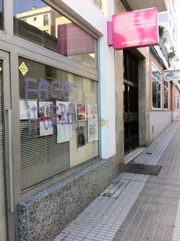 NOTA PRENSA ATAQUE PINTADAS SEDE Upyd BADAJOZ 26 ABRIL