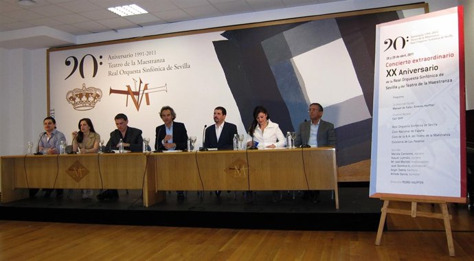 Concierto XX Aniversario Del Teatro De La Maestranza Y La ROSS